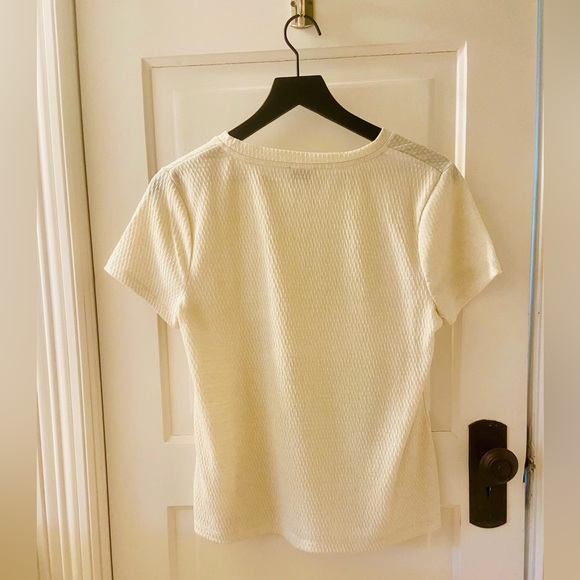 Anthropologie Kiara Foil Print tee - size S - Picture 4 of 4